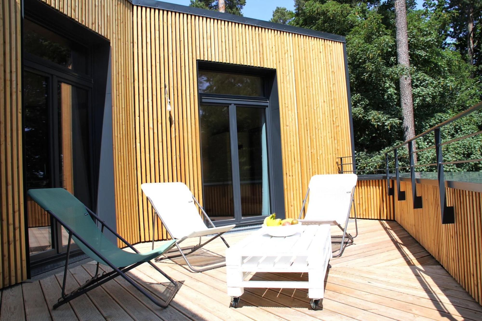 Ferienhaus Direkt Am See Uckermark テンプリーン エクステリア 写真